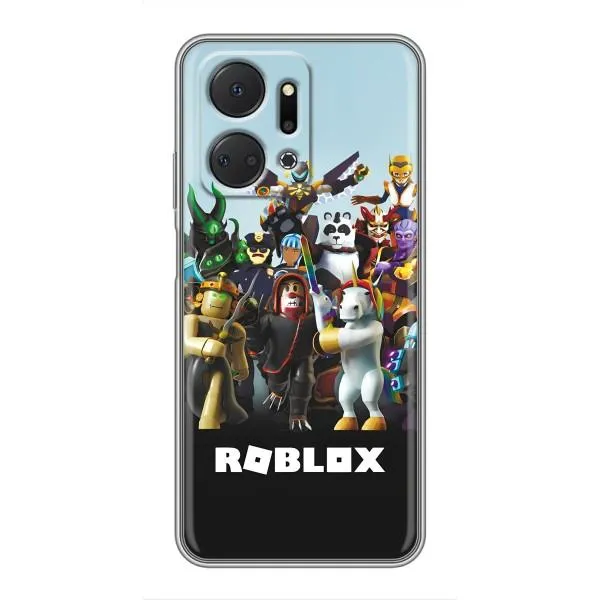Чехол с принтом «ROBLEX» для Huawei Honor X7a