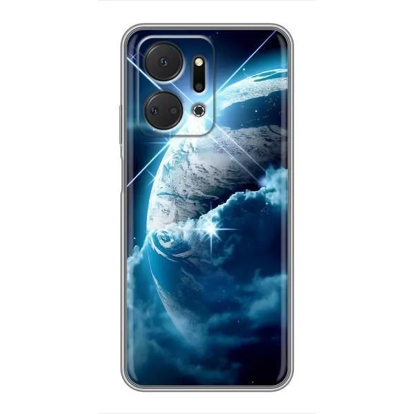 Чехол с принтом «Земля с космоса» для Huawei Honor X7a Чехол с принтом «Земля с космоса» для Huawei Honor X7a