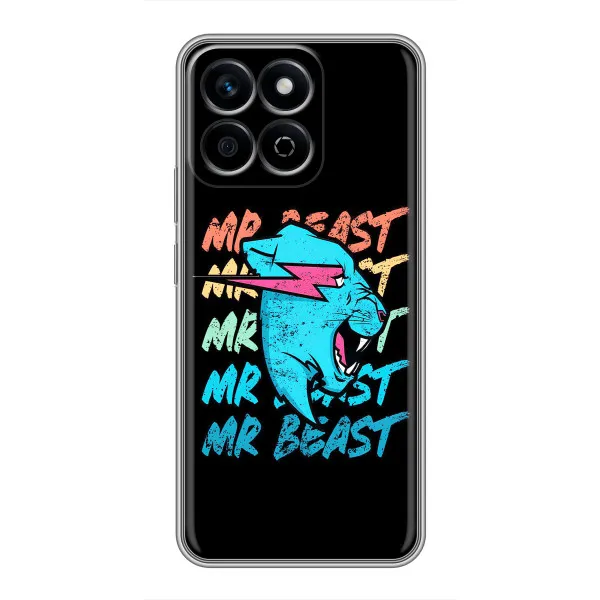 Чехол с принтом «logo Mr beast» для Huawei Honor X7c