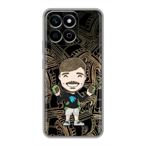 Чехол с принтом «Mister Beast» для Huawei Honor X7c