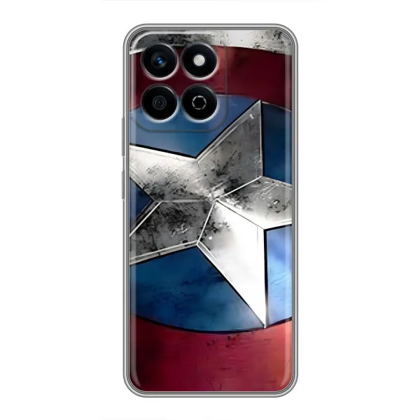 Чехол с принтом «Щит Капитана Америки» для Huawei Honor X7c