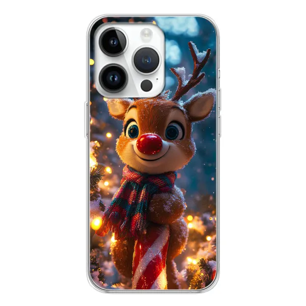 Чехол с принтом «Олень с шарфом» для Huawei Honor X7d