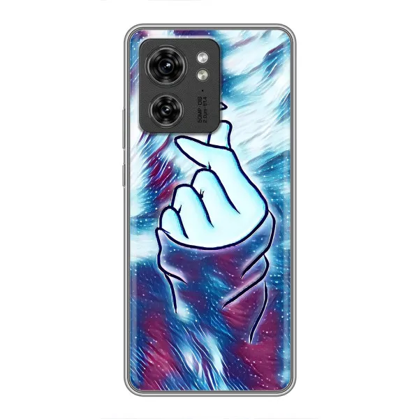 Чехол с принтом «Радужное сердце» для Huawei Honor X8 5G