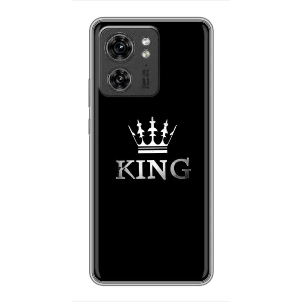 Чехол с принтом «KING» для Huawei Honor X8 5G