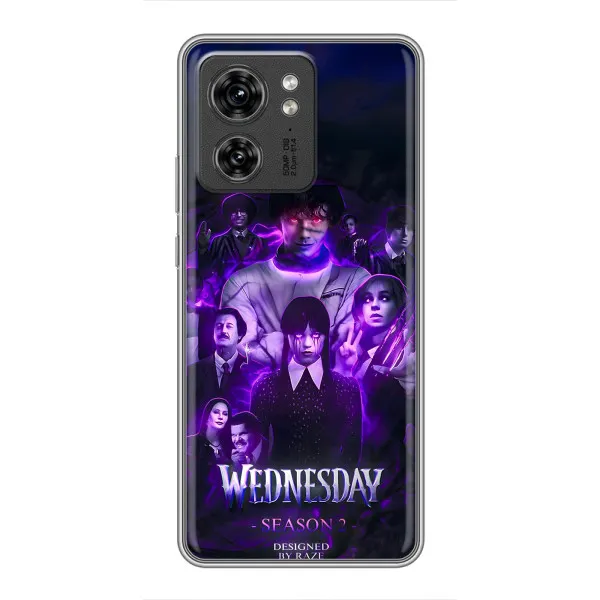 Чехол с принтом «Фиолетовая магия Уэнздей» для Huawei Honor X8 5G Чехол с принтом «Фиолетовая магия Уэнздей» для Huawei Honor X8 5G