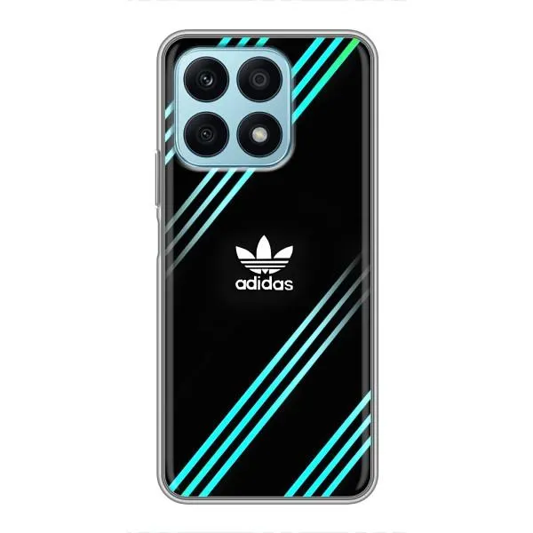 Чехол с принтом «Адидас с полосами» для Huawei Honor X8a
