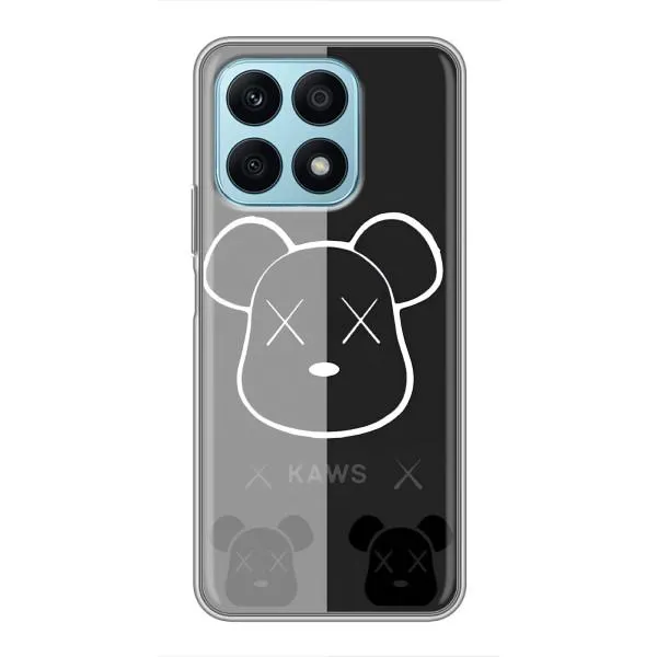 Чехол с принтом «БеарБрик глаза» для Huawei Honor X8a