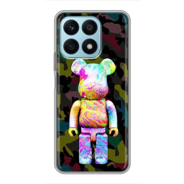 Чехол с принтом «Яркий Bearbrick» для Huawei Honor X8a