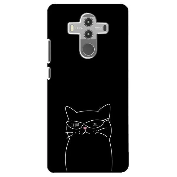 Чехол с принтом «Равнодушный кот» для Huawei Mate 10 Pro