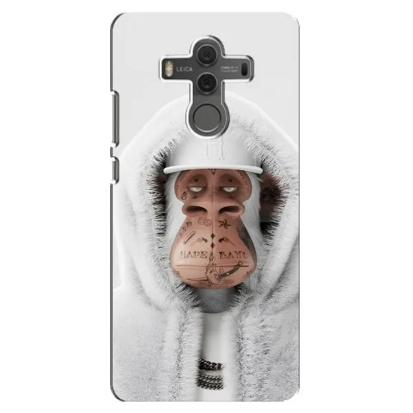 Чехол с принтом «обезьяна NFT в тату» для Huawei Mate 10