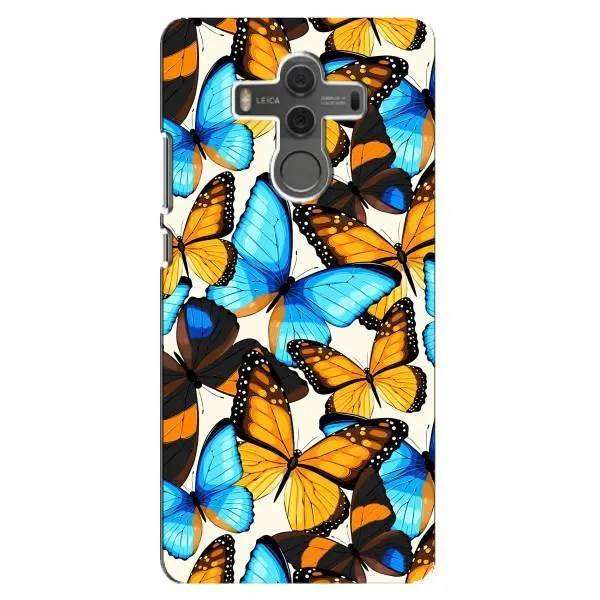 Чехол с принтом «Яркие бабочки» для Huawei Mate 10