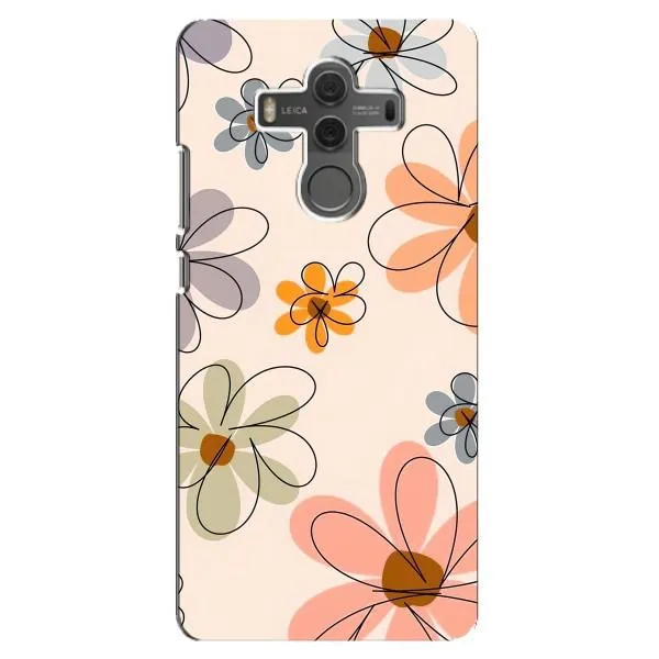 Чехол с принтом «Разноцветные цветы» для Huawei Mate 10