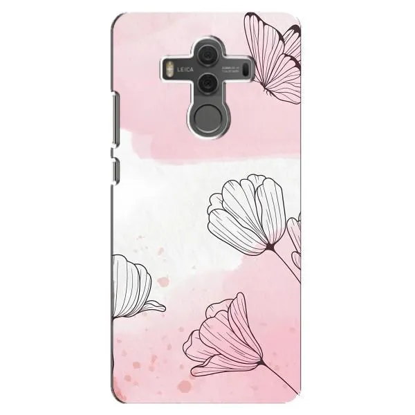 Чехол с принтом «Розовые цветы» для Huawei Mate 10