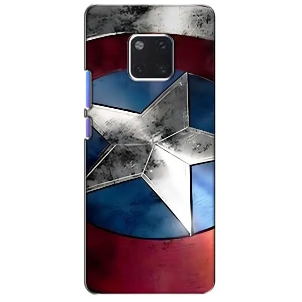 Чехол с принтом «Щит Капитана Америки» для Huawei Mate 20 Pro (LYA-L09, LYA-L29)