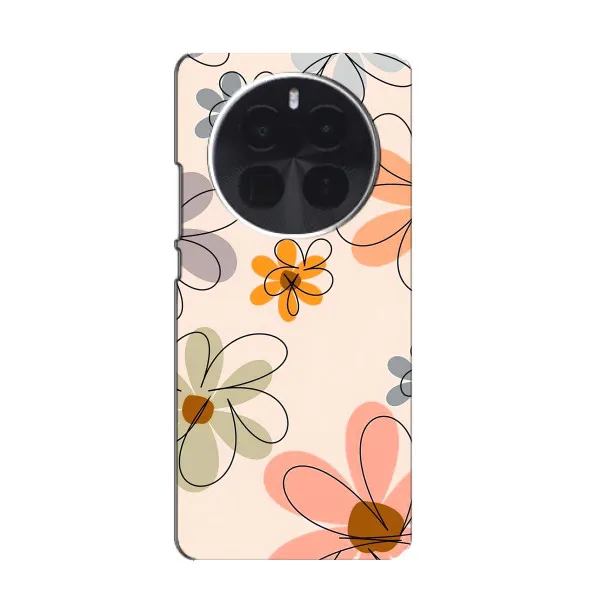 Чехол с принтом «Разноцветные цветы» для Huawei Mate 80 Pro Max Wind