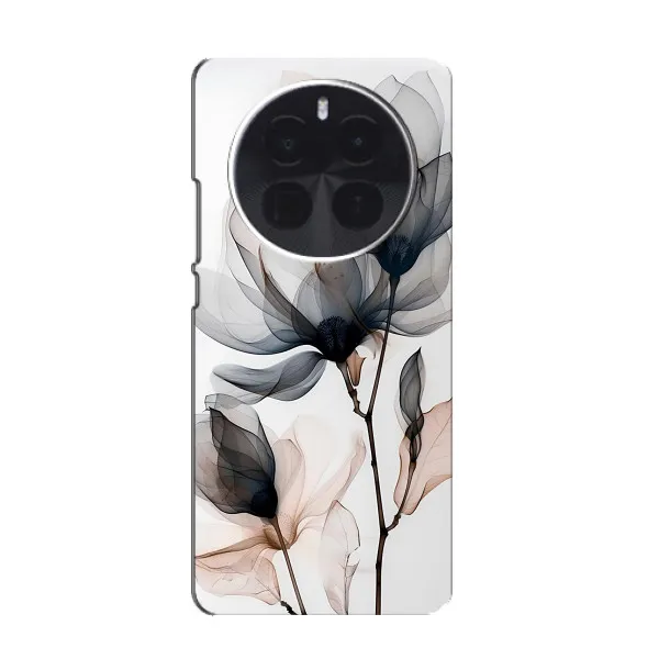 Чехол с принтом «Цветы на белом» для Huawei Mate 80 Pro Max Wind
