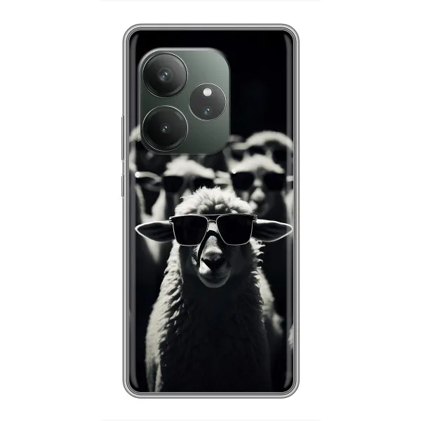 Чехол с принтом «Овечка в очках» для Huawei nova 16z