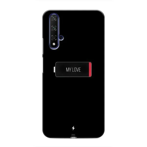 Чехол с принтом «Love battery» для Huawei Nova 5T
