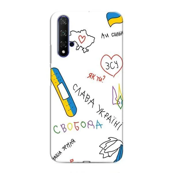 Чохол з принтом «Стикер» для Huawei Nova 5T Чохол з принтом «Стикер» для Huawei Nova 5T