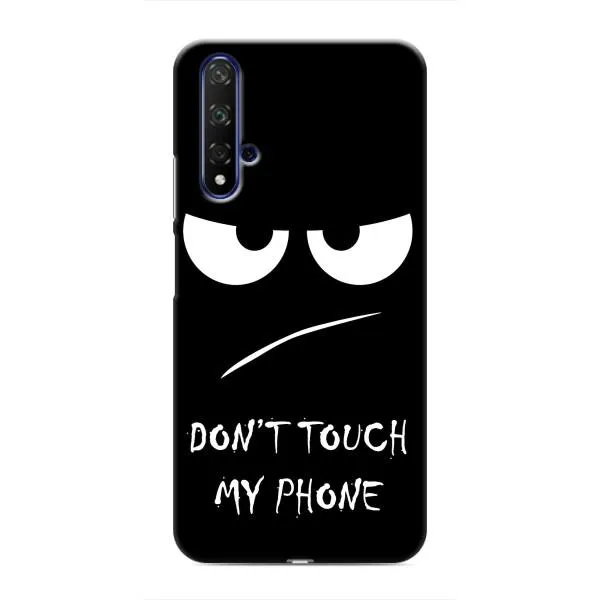 Чехол с принтом «Dont Touch» для Huawei Nova 5T