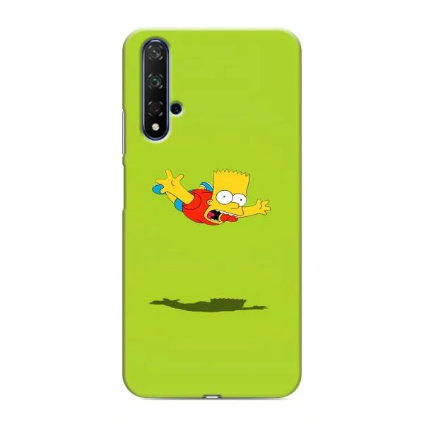 Чехол с принтом «Барт Симпсон» для Huawei Nova 5T