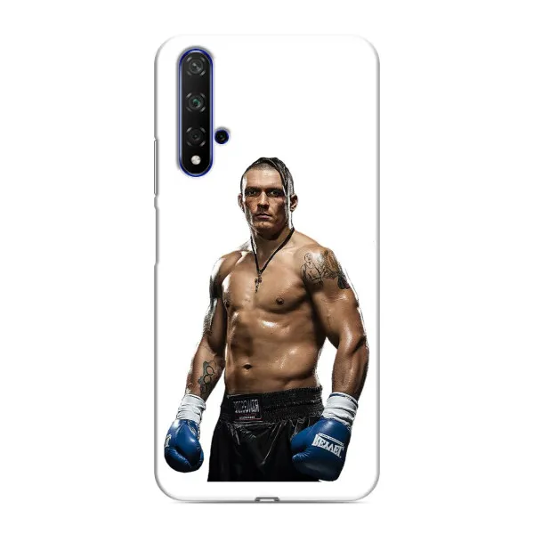 Чехол с принтом «Усик на белом» для Huawei Nova 5T