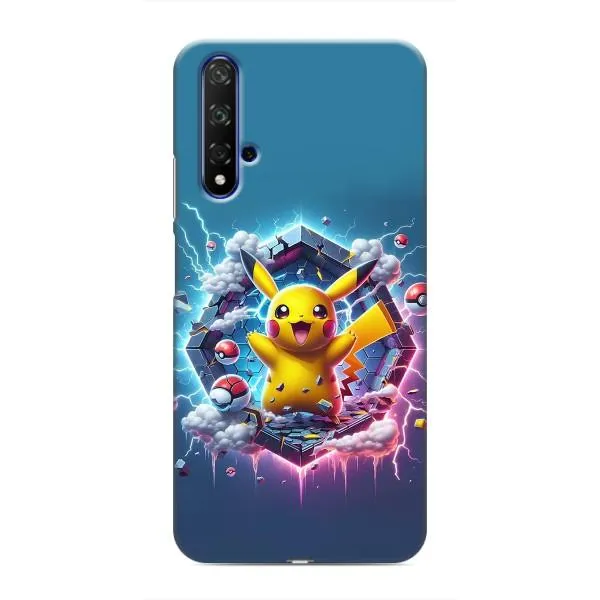 Чехол с принтом «Лого Пикачу» для Huawei Nova 5T Чехол с принтом «Лого Пикачу» для Huawei Nova 5T