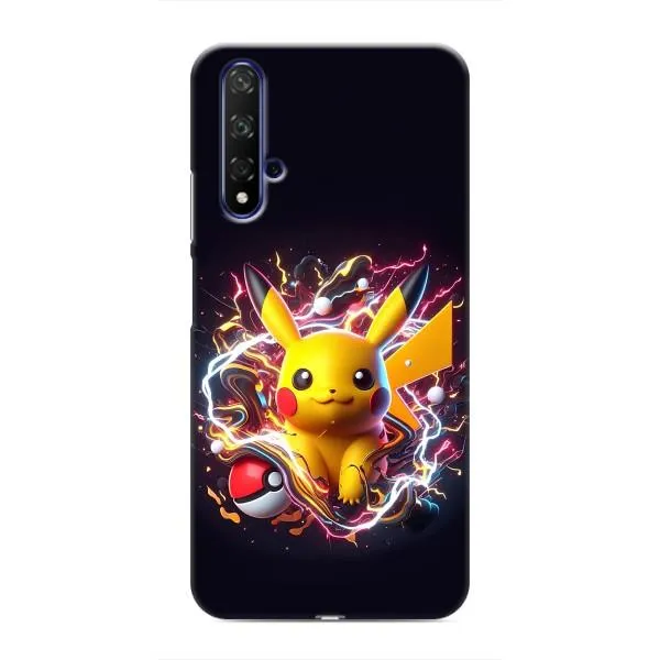 Чехол с принтом «Пикачу с мячом» для Huawei Nova 5T Чехол с принтом «Пикачу с мячом» для Huawei Nova 5T