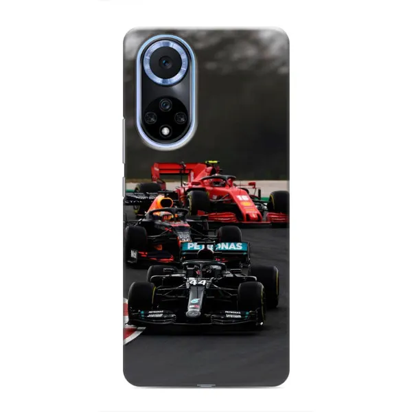 Чехол с принтом «Гонка Формула 1» для Huawei Nova 9 SE