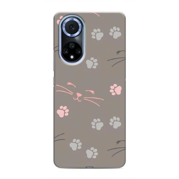 Чехол с принтом «Лапы и усы» для Huawei Nova 9 SE