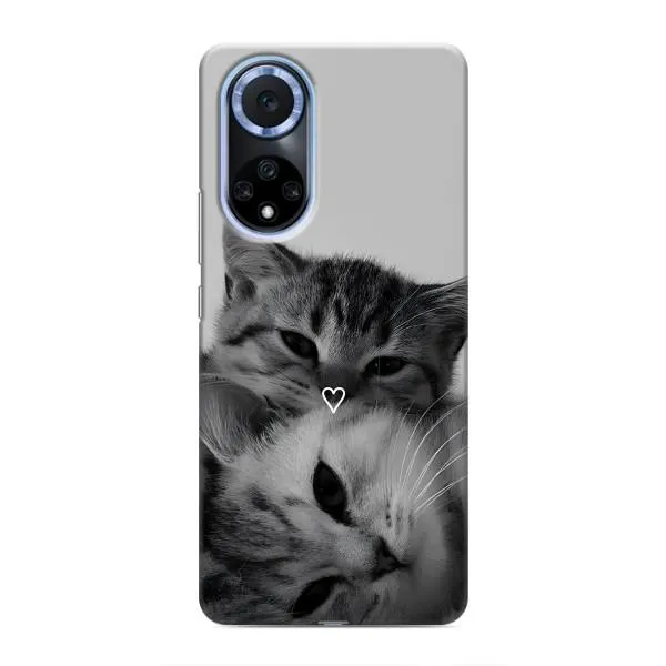 Чехол с принтом «Пара котов» для Huawei Nova 9 SE