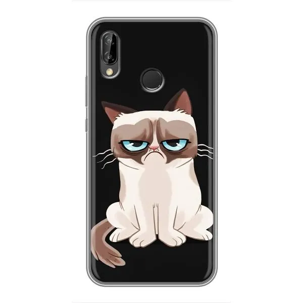 Чехол с принтом «Грустный кот» для Huawei P Smart 2019 Чехол с принтом «Грустный кот» для Huawei P Smart 2019