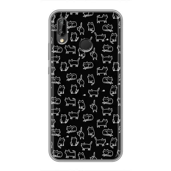 Чехол с принтом «Меленькие котики» для Huawei P Smart 2019 Чехол с принтом «Меленькие котики» для Huawei P Smart 2019