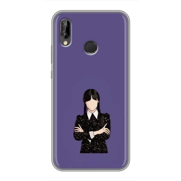 Чехол с принтом «Уэнздей в черном» для Huawei P Smart 2019 Чехол с принтом «Уэнздей в черном» для Huawei P Smart 2019