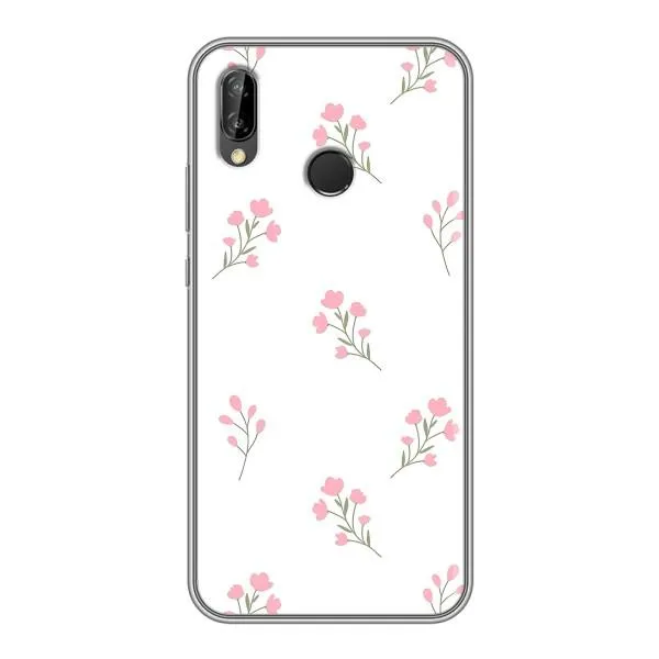 Чехол с принтом «Розовые цветы» для Huawei P Smart 2019 Чехол с принтом «Розовые цветы» для Huawei P Smart 2019