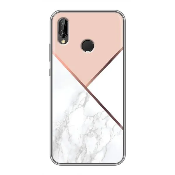 Чехол с принтом «Тройной мрамор» для Huawei P Smart 2019 Чехол с принтом «Тройной мрамор» для Huawei P Smart 2019