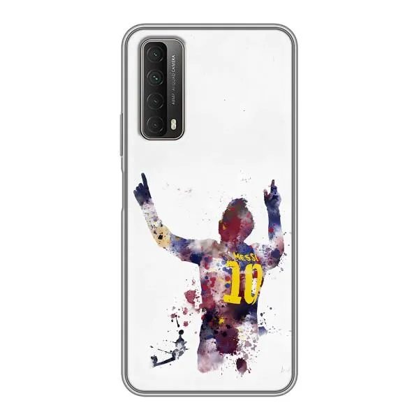 Чехол с принтом «Messi Barca» для Huawei P Smart 2021
