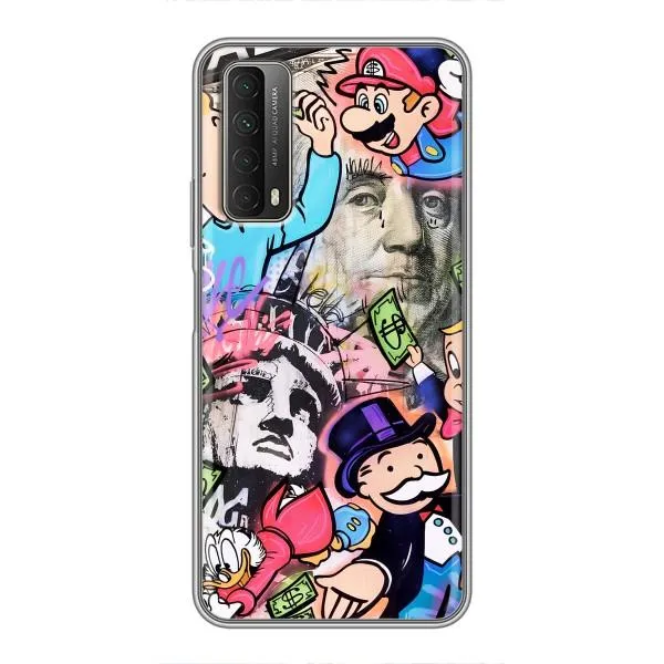 Чехол с принтом «Monopoly man» для Huawei P Smart 2021