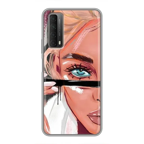 Чехол с принтом «Макияж» для Huawei P Smart 2021