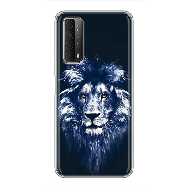 Чехол с принтом «Синий Лев» для Huawei P Smart 2021 Чехол с принтом «Синий Лев» для Huawei P Smart 2021