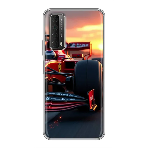 Чехол с принтом «Макларен на закате» для Huawei P Smart 2021