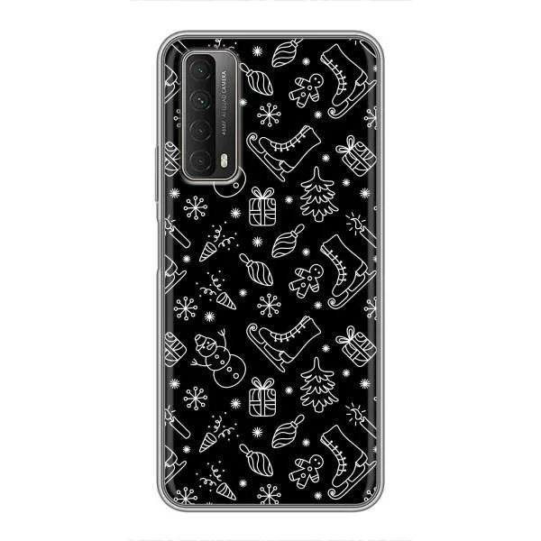 Чехол с принтом «Новогодний фон» для Huawei P Smart 2021 Чехол с принтом «Новогодний фон» для Huawei P Smart 2021