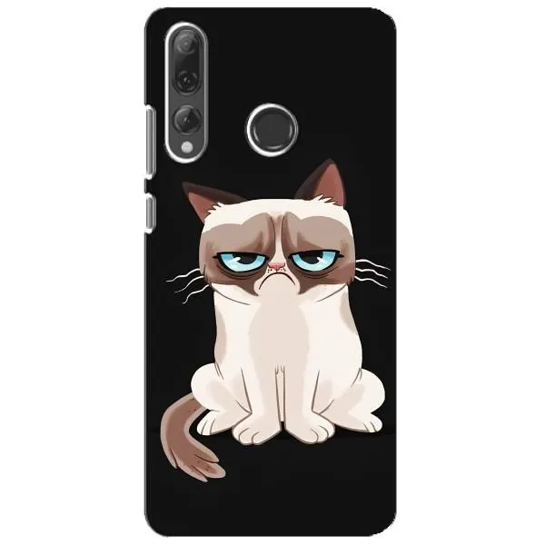 Чехол с принтом «Грустный кот» для Huawei P Smart Plus 2019