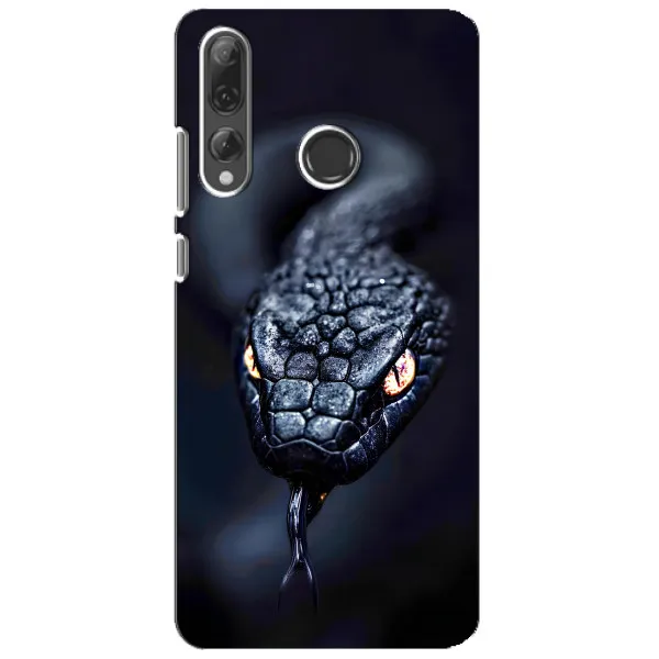 Чехол с принтом «Черная змея» для Huawei P Smart Plus 2019
