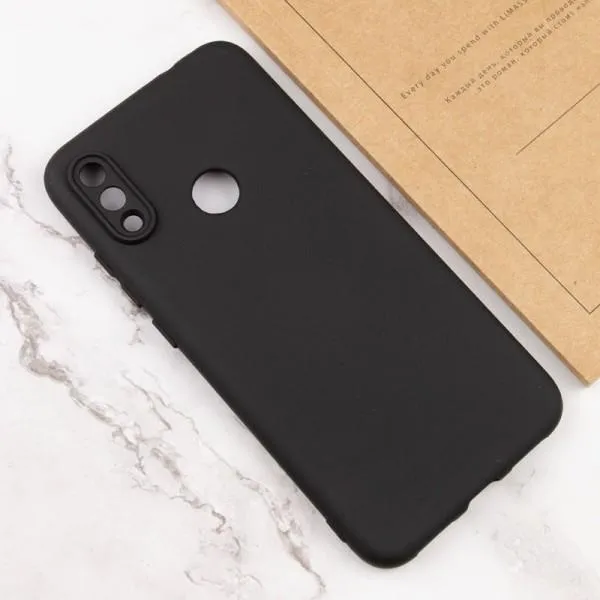 Чехол TPU GETMAN Liquid Silk для Huawei P Smart+ (nova 3i) — Черный — фото 4