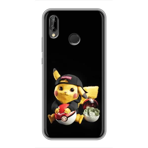 Чехол с принтом «Пикачу» для Huawei P Smart Plus (Nova 3i, INE-LX1)