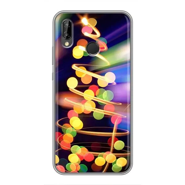 Чехол с принтом «Елка с гирлянд» для Huawei P Smart Plus (Nova 3i, INE-LX1) Чехол с принтом «Елка с гирлянд» для Huawei P Smart Plus (Nova 3i, INE-LX1)