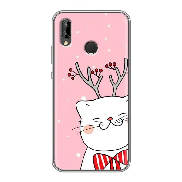 Чехол с принтом «Зимний кот» для Huawei P Smart Plus (Nova 3i, INE-LX1) Чехол с принтом «Зимний кот» для Huawei P Smart Plus (Nova 3i, INE-LX1)