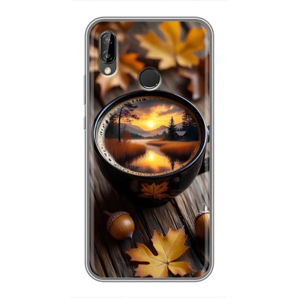 Чехол с принтом «Темный кофе» для Huawei P Smart Plus (Nova 3i, INE-LX1) Чехол с принтом «Темный кофе» для Huawei P Smart Plus (Nova 3i, INE-LX1)