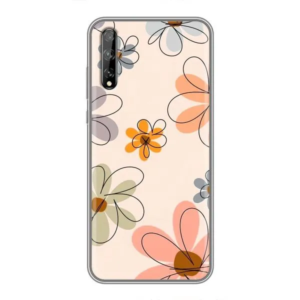 Чехол с принтом «Разноцветные цветы» для Huawei P Smart Pro Чехол с принтом «Разноцветные цветы» для Huawei P Smart Pro